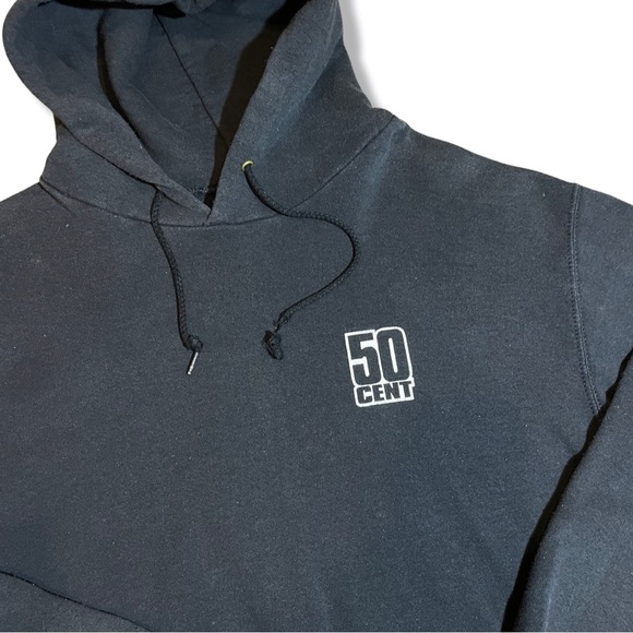 Rare Vintage Y2K 50 Cent Get Rich Or Die Tryin Promo Hoodie - Picture 3 of 4